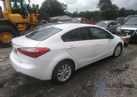 2014 Kia Forte Lx z USA, uszkodzony, nr VIN KNAFX4A68E5130163